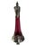 1900s WMF Jugendstil Ruby Glass and Pewter Decanter For Sale In Washington DC - Image 6 of 12