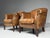 Animal Skin Club Chairs in Sheepskin Leather, Set of 2 For Sale - Image 7 of 9