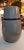Vintage Tuscany Chunky Glazed Vase With Deep Purple Strip For Sale In Saint Louis - Image 6 of 9