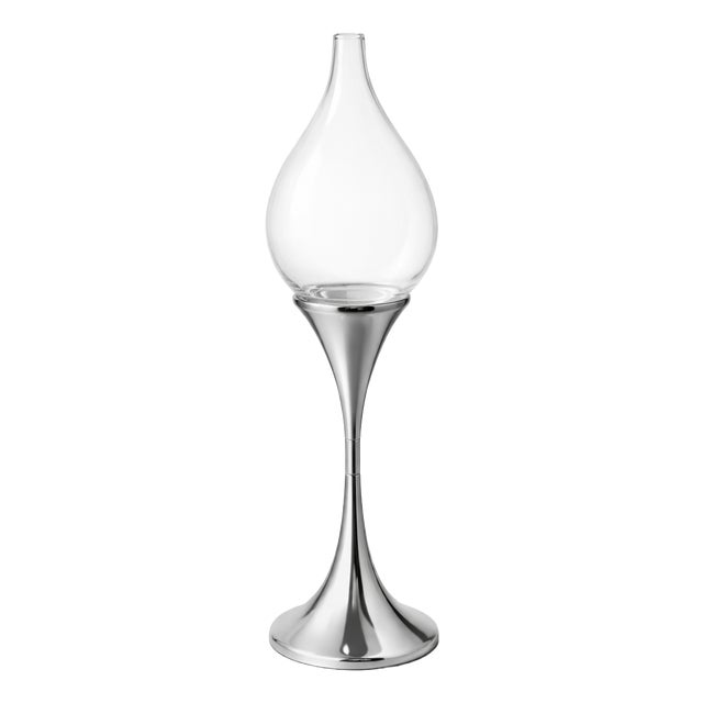 Space Age Clear Drops Oil Lamp by Freddie Andersen, 1970s For Sale
