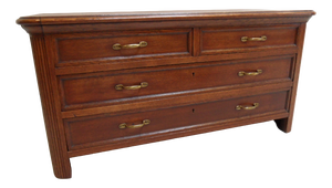 Antique Oak Chest of Drawers, 1890s