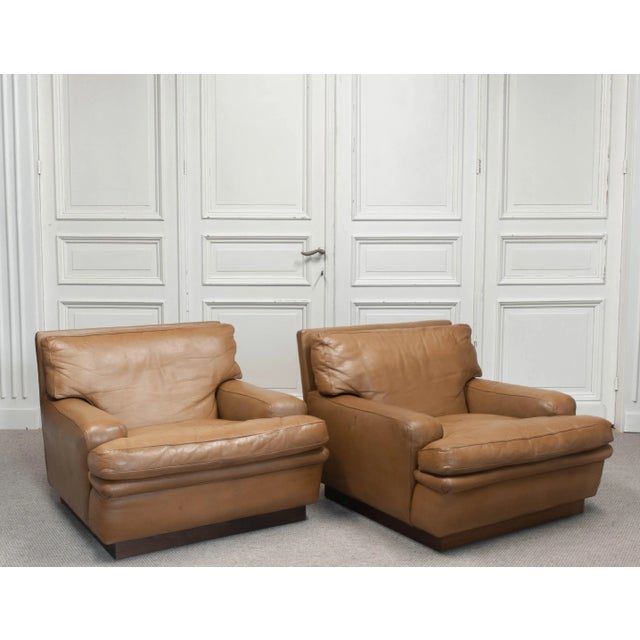 A pair of original 1960s “Mexico” armchairs designed by Arne Norell, Sweden. These striking pieces reflects Norell’s...