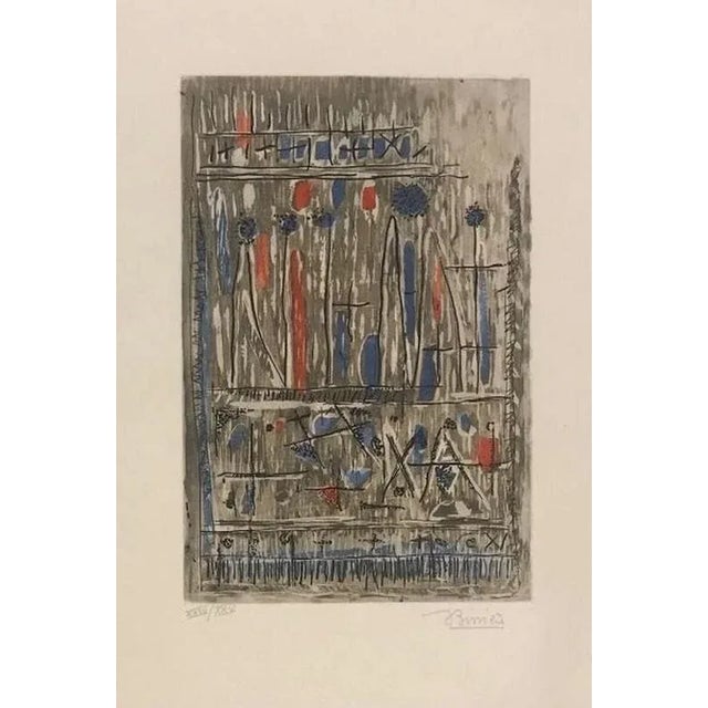 Engraving, 1960 Handsigned by the artist in pencil and numbered XXIV/XXV 56.00 cm. x 38.00 cm. 22.05 in. x 14.96 in....
