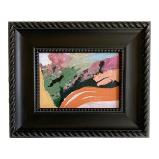 "Spring Fling" 2026 Mini Painting With Vintage Frame by Jessalin Beutler For Sale