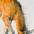 Original Signed Equestrian Watercolor Painting - Grazing Chestnut Horse Portrait, Framed and Matted For Sale In New York - Image 6 of 11