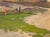 1970s Vintage Ukrainian Impressionist Oil Painting, Rural Landscape, 1970s 49-67 For Sale - Image 5 of 6