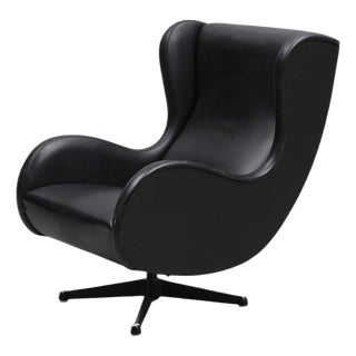 Vintage 1960s "Merci" Swivel Lounge Chair by Ikea For Sale
