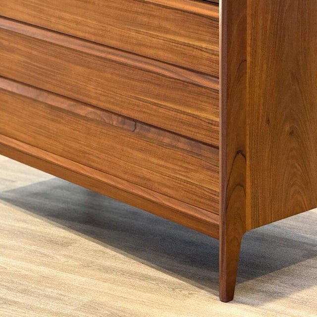 Mid-Century Chest of Drawers in Walnut from John Herbert For Sale - Image 5 of 14