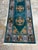 Gemstone 2ft 6in × 9ft 10 in Tibetan Teal Runner Rug For Sale - Image 7 of 12
