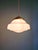 Metal Art Deco Pendant Lights in White Opaline Glass, 1930s, Set of 2 For Sale - Image 7 of 10