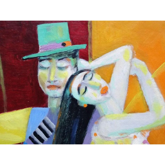 Carnival. Oil on cardboard, 36,5x29,5 cm This piece has an attribution mark, I am sure that it is completely authentic and...