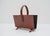 Magazine Rack in Leather and Brass from Jacques Adnet, 1950s For Sale - Image 11 of 11