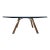 Vintage Brass and Octagonal Glass Coffee Table by Roger Sprunger for Dunbar For Sale