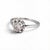 Art Deco Antique Art Deco 18k Gold Solitaire Ring — 0.70ct Old-Cut Diamond | Circa 1920, Size 8 For Sale - Image 3 of 5