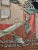Vintage Mixed-Media Textile Tapestry "Midnight in the Garden of Scheherazade" — Large Format, One of a Kind For Sale - Image 9 of 12