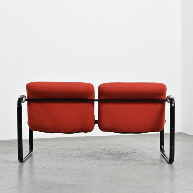 Wood 2-Seater Bench by Marc Held for Airborne, France, 1970 For Sale - Image 7 of 10