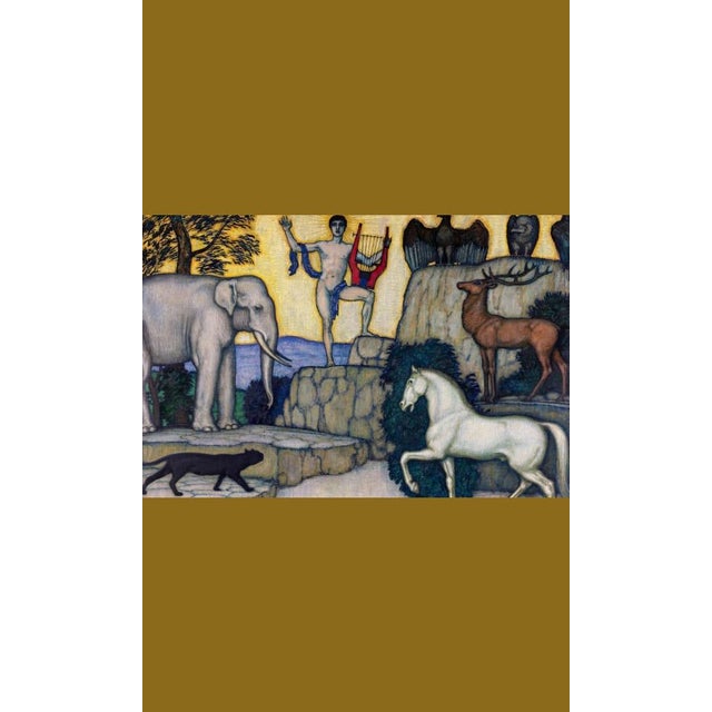 Art Deco Mantel Clock Orpheus, 1925 For Sale - Image 9 of 18