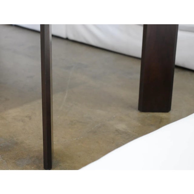 2020s Glass Top Restoration Hardware Modern Arles Dining Table For Sale - Image 5 of 11