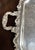 Art Nouveau Large Vintage SilverPlate Footed Serving/Bar Tray For Sale - Image 3 of 12