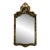 Rococo-Style Gilded Chinoiserie Mirror/Wall Mirror Black Lacquer With Gilded French Rococo Chinese Style ✨ For Sale