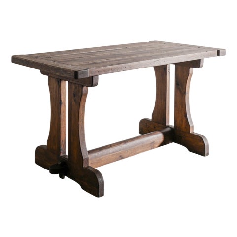 Early Swedish Modern Wooden Berga Pine Table by David Rosén for Nordiska Kompaniet, 1930s For Sale