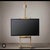 English 1990s Solid Oak English Easel Restoration Hardware for Television For Sale - Image 3 of 3