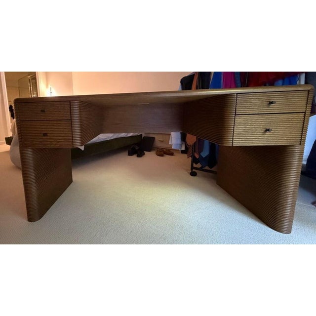 Black Soho Home Wilmot Desk For Sale - Image 8 of 11