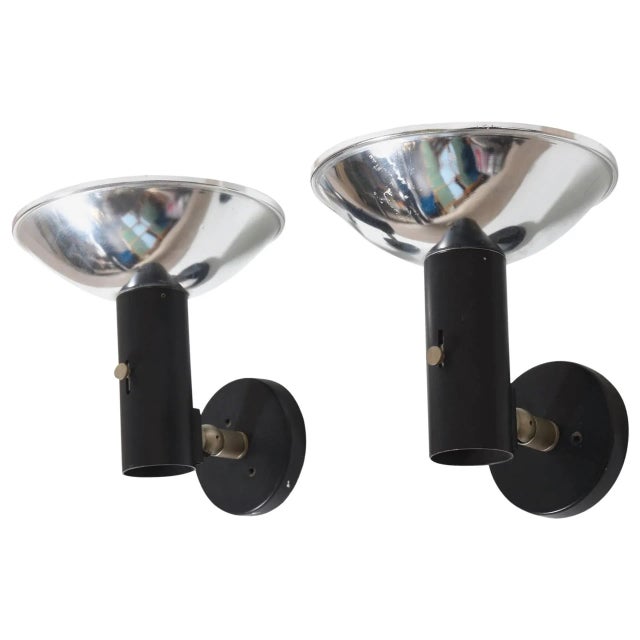 Black Adjustable Wall Light from Raak, 1964 For Sale - Image 9 of 9