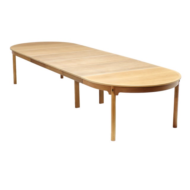 Extendable Oval Øresund Dining Table in Oak by Børge Mogensen for Karl Andersson & Söner, 1960s For Sale