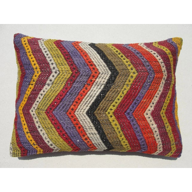 1970s Kilim Pillow Cover For Sale - Image 11 of 11
