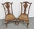 Chippendale Carved Pine Side Chairs - a Pair For Sale - Image 4 of 8