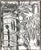 Contemporary black and white POMO lithograph by Atlanta artist Adrienne Anderson (1949-2020). Anderson earned her MFA from...