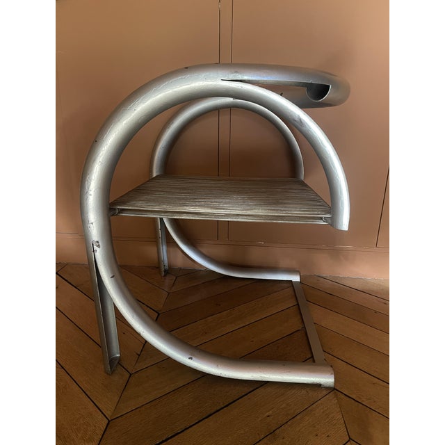 Ferrotipi Prototype Lounge Chair by Gianantonio Malacrida & Paolo Resmini, Italy, 1968 For Sale - Image 6 of 8