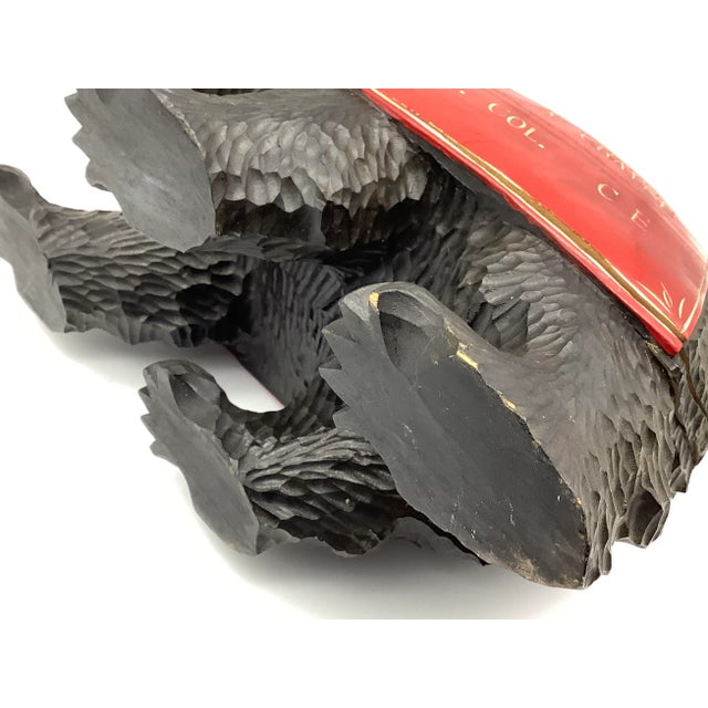 Wood 1950s Kibori Kuma Carved Bear Figurine For Sale - Image 7 of 13