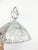Vintage Cut Crystal 3 Leg Swirled Star Pinwheel Design Covered Candy Dish For Sale - Image 10 of 10