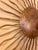 Brown Spanish Solar Crown Sunburst Wall Light in Gilt Metal, 1950s For Sale - Image 8 of 10