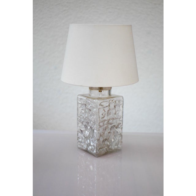 Scandiavian Glass Lamp by Henrik Blomqvist For Sale - Image 14 of 15