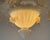 Myran Allan Luxury Lighting Italian Art Deco Style Opalescent Murano Semi-Flush Mount For Sale - Image 4 of 4