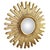 Vintage Golden Sunburst Mirror, 1960s For Sale - Image 9 of 9