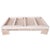2020s Artifacts Rattan Scallop Design Breakfast Tray with Wooden Legs, White Wash For Sale - Image 5 of 6
