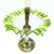Art Nouveau Fruit Bowl on Stand with Flute Vase, 1900s For Sale - Image 5 of 12