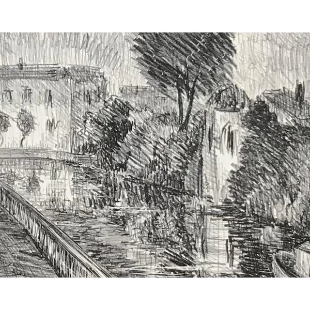 Paul François XI, Modeste hommage d'un élève, 1931, Etching For Sale - Image 6 of 9