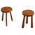 Set of Swedish Pine Tripod Stools, 1960s For Sale - Image 15 of 15