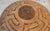 Mid 20th Century Mid 20th Century Large Hand Woven Greek Key Pattern Basket For Sale - Image 5 of 6