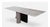 White Ambiguita Cantilevered Marble Dining Table by Italian Legendary Design Duo Lella and Massimo Vignelli 1983 For Sale - Image 8 of 9