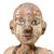Indonesian Artist, Figurative Sculptures, Late 1700s, Wood, Set of 2 For Sale - Image 5 of 7