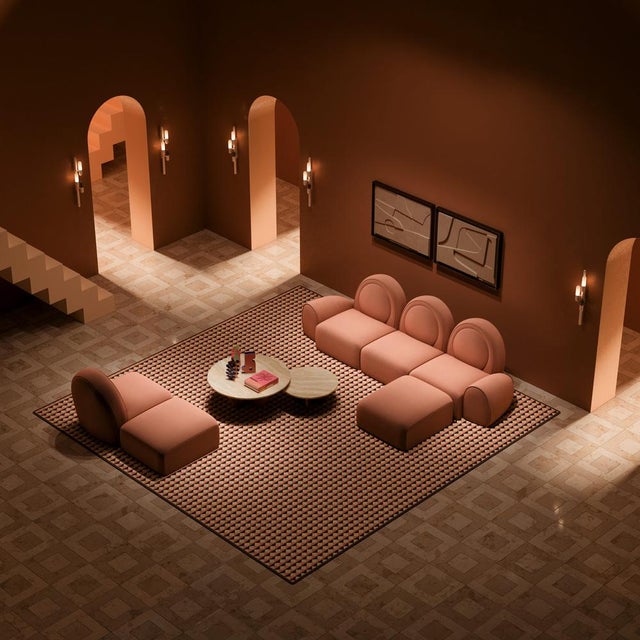 Textile Simone Modular Sofa by Ottiu For Sale - Image 7 of 18