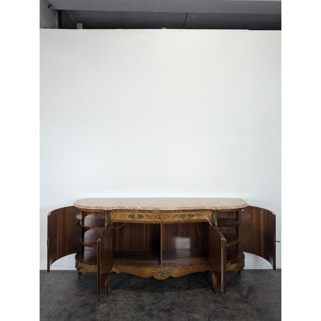 Sideboard in Rosewood Marquetry For Sale - Image 3 of 13