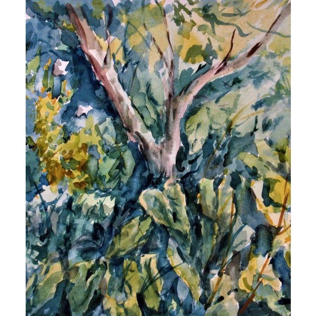 Impressionist Fernando Casas Castanos, Landscape, Circa 1950 For Sale - Image 3 of 6