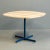 Custom Ash Kitchen Table With Metal Base For Sale In Denver - Image 6 of 6